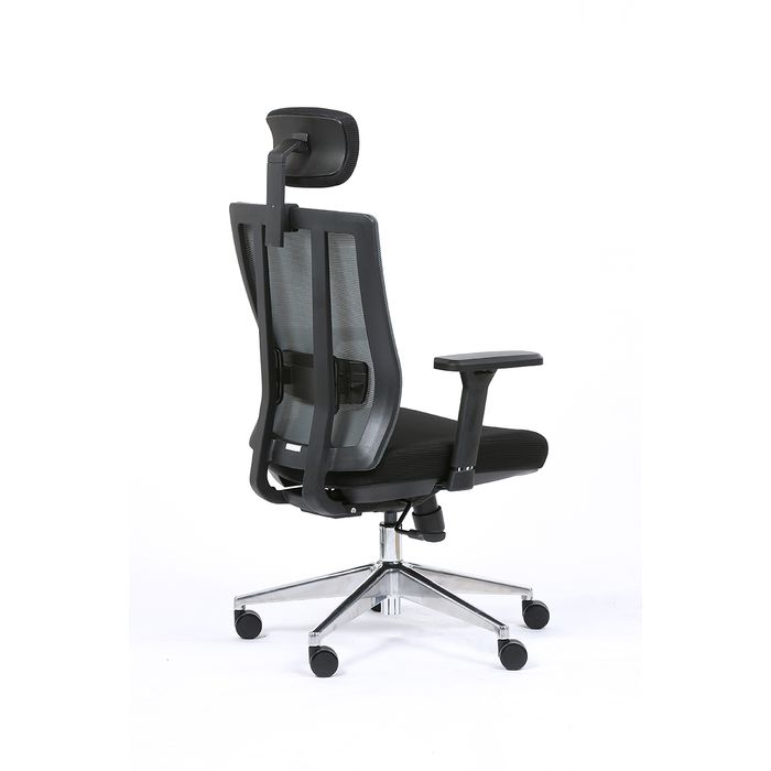 3701338800962-Fauteuil de bureau OFFSEAT - accoudoirs réglables - noir--6