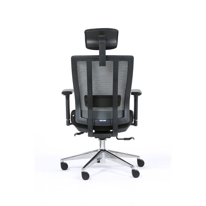 3701338800962-Fauteuil de bureau OFFSEAT - accoudoirs réglables - noir--7