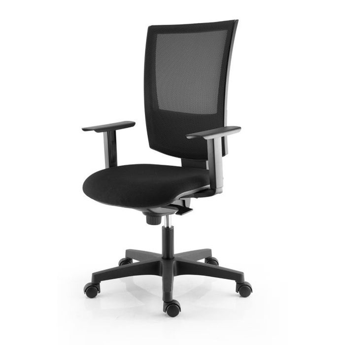 3660916001293-Fauteuil de bureau KILIMA - accoudoirs en option* - noir--2