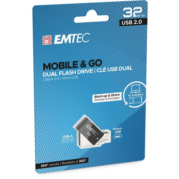 3126170173515-Emtec T260B - clé USB 32 Go - USB 2.0 --3