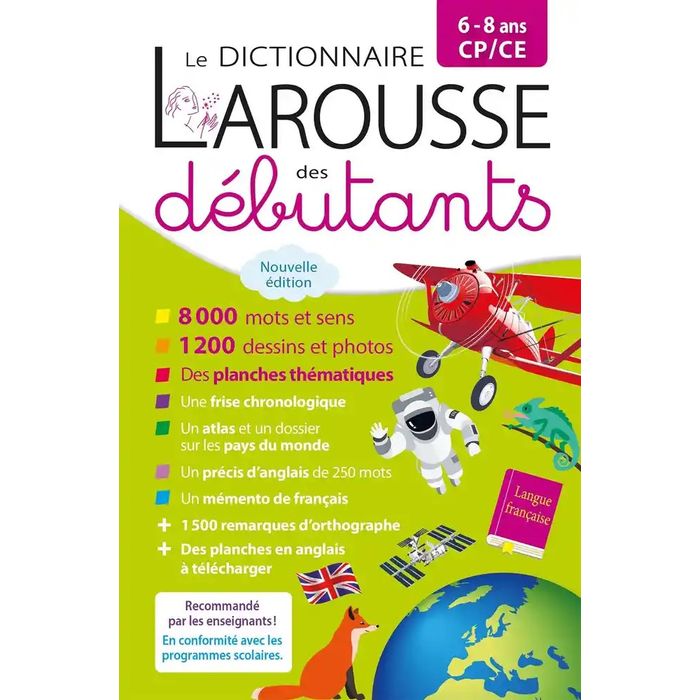 9782035999955-Dictionnaire Larousse des débutants CP/CE--0