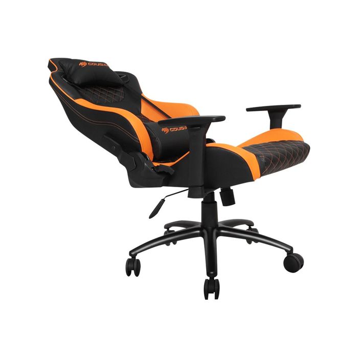 4710483771804-Fauteuil gamer EXPLORE S - accoudoirs réglables - appuie-tête intégré - noir, orange--4