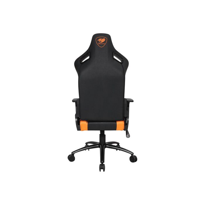 4710483771804-Fauteuil gamer EXPLORE S - accoudoirs réglables - appuie-tête intégré - noir, orange--5