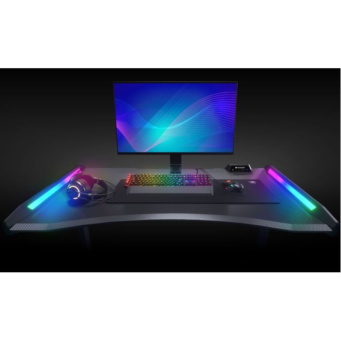 4710483770609-Cougar MARS 120 - Bureau gaming avec éclairage RGB - 120 cm - noir--7