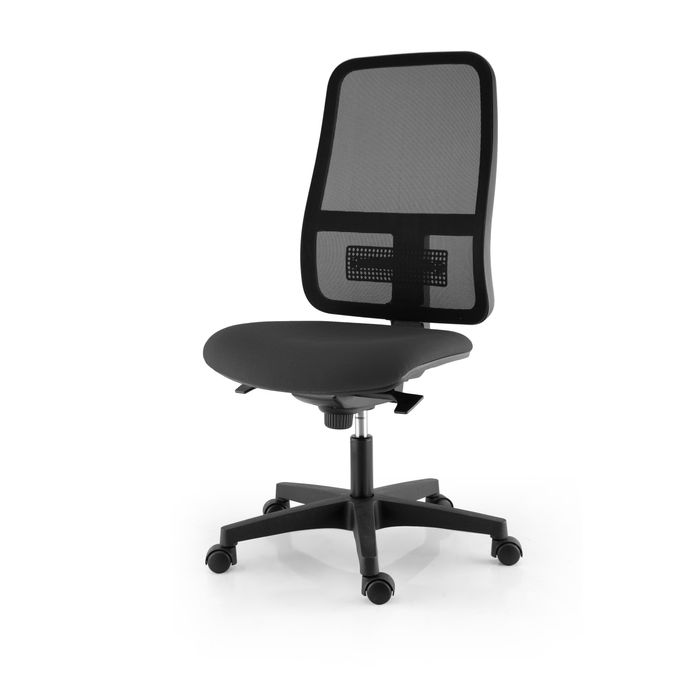 0404000144687-Fauteuil de bureau BUZ - accoudoirs non inclus - noir--1