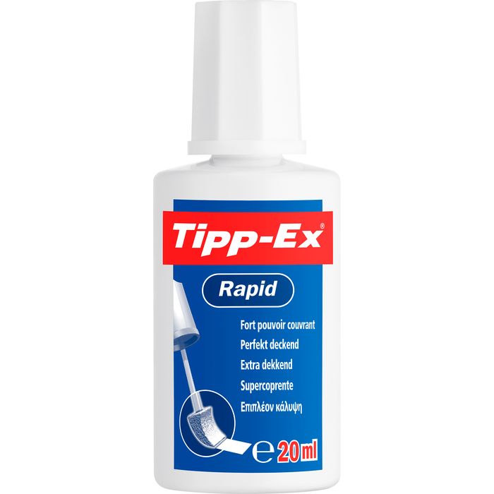 3086126100326-Tipp Ex - Correcteur liquide - Rapid - 20 ml--0