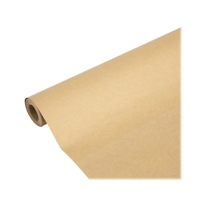 3329681950716-Clairefontaine - Papier cadeau kraft - 70 cm x 10 m - 70 g/m² - brun--0