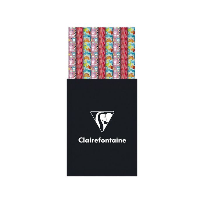 3329682119303-Clairefontaine Alliance - Papier cadeau kraft - 70 cm x 2 m - disponible dans différents modèles enfa--0