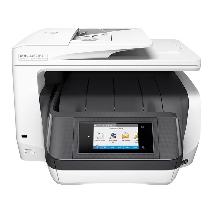 0889894310675-HP Officejet Pro 8730 All-in-One - imprimante multifonction jet d'encre couleur A4 - Wifi--0