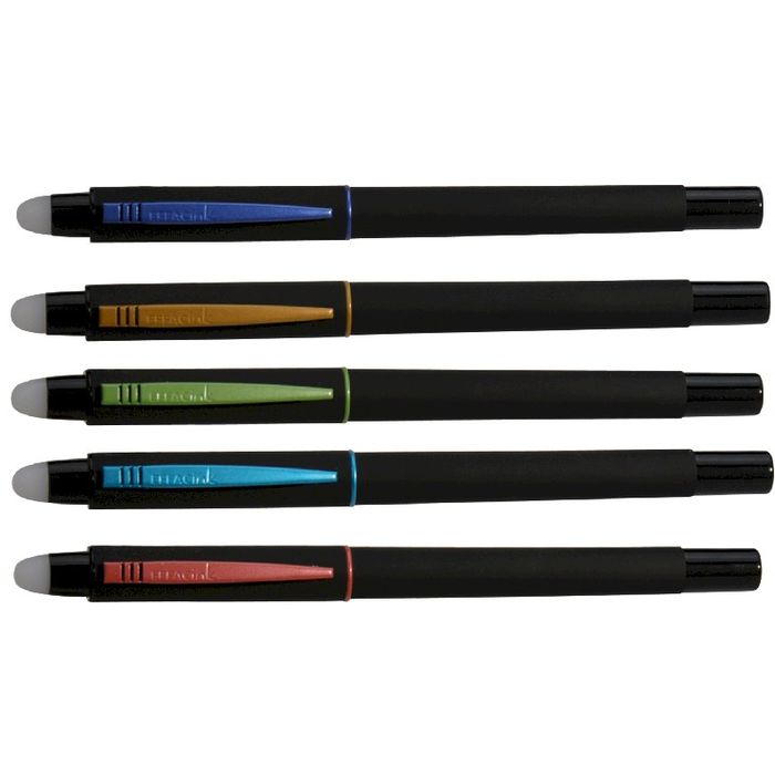 3173740246360-Ink Metal Soft Mood - Roller bleu - corps plastique - différents modèles disponibles--0