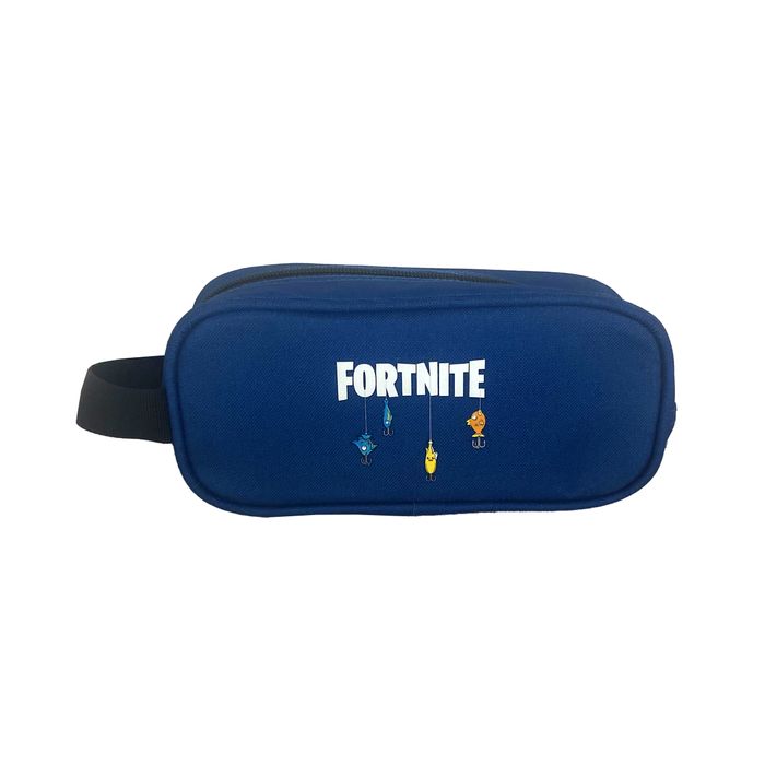 3700516288233-Trousse rectangulaire Fortnite - 1 compartiment - bleu marine - Bagtrotter--0