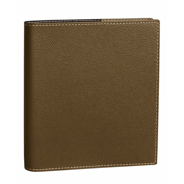 3371010475964-Agenda Club Executif - 1 semaine sur 2 pages - 16 x 16 cm - bronze - Quo Vadis--0