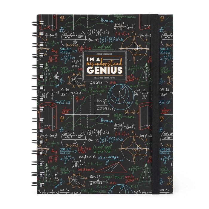 8054320565536-Legami - Carnet de notes - A5 - 200 pages - ligné - genius--0