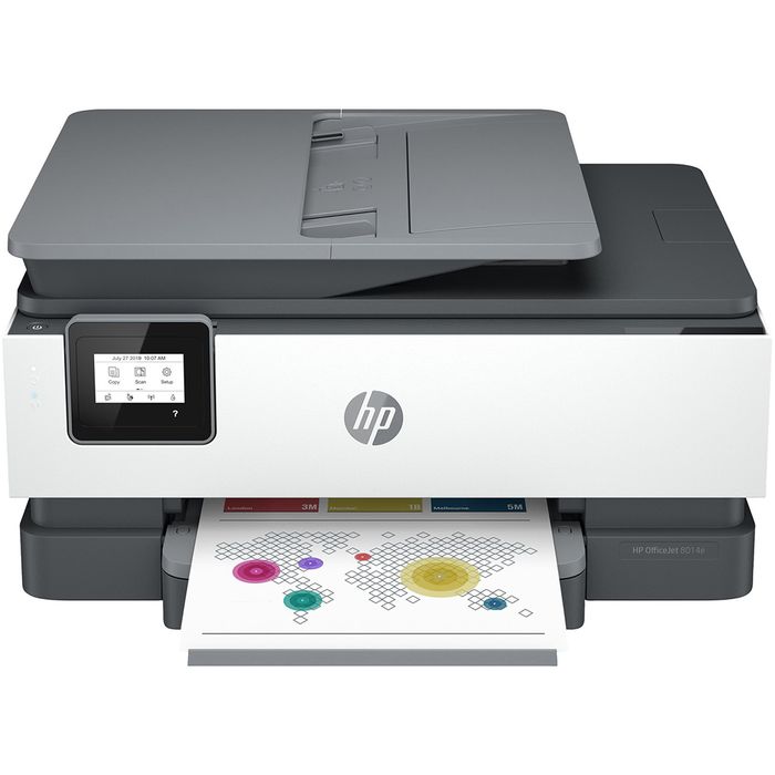 195161213687-HP Officejet 8014E All-in-One -imprimante multifonction jet d'encre couleur A4 - Wifi--0