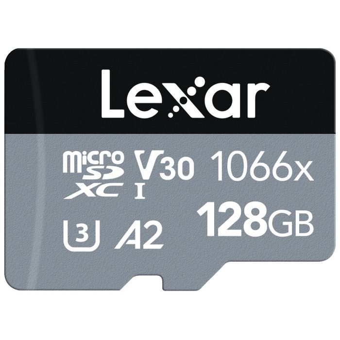 0843367121915-Lexar - carte mémoire 128 Go - Class 10 - micro SDXC + adaptateur--1