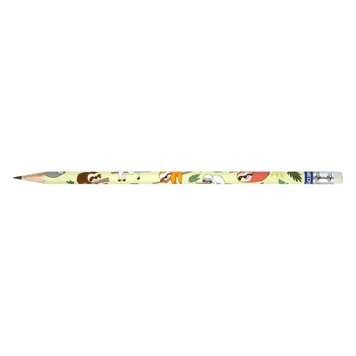 4007817079874-STAEDTLER Pattern - Pack de 6 crayons à papier HB - embout gomme--4