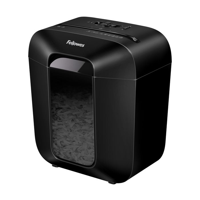 0043859769018-Fellowes Powershred LX25 - Destructeur de documents coupe croisée - 6 feuilles - Corbeille 11,5 litres--0