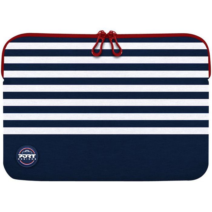 3567041404169-Port Designs La Marinière - Housse pour ordinateur portable 14" - bleu/blanc--0