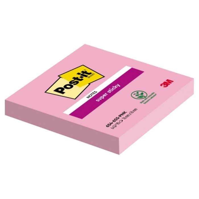 4054596926172-Post-it Super Sticky - Bloc-notes - 76 x 76 mm - rose tropical--0