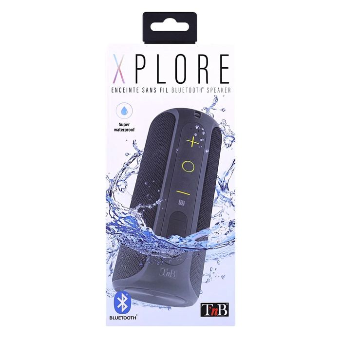 3303170089941-T'nB XPLORE - enceinte sans fil Bluetooth - waterproof - noir--5