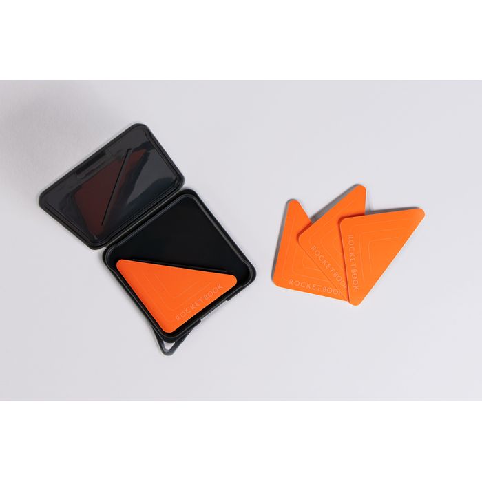 0850015045264-Rocketbook Beacons - 4 Balises autocollantes et réutilisables – orange--1