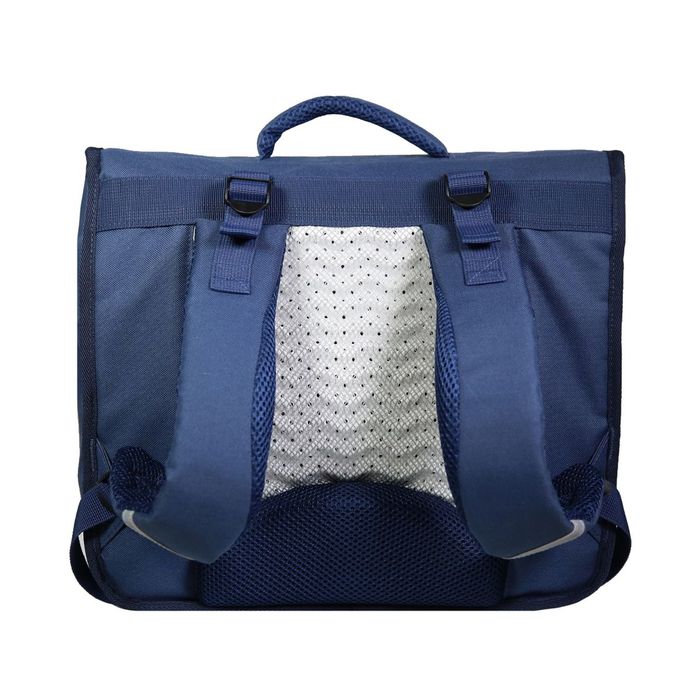 3666311012087-Cartable Cybel 38 cm - 2 compartiments - bleu/velours - Bagtrotter--2