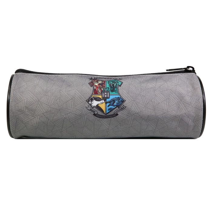 3666311011806-Trousse ronde Harry Potter - 1 compartiment - gris - Bagtrotter--2