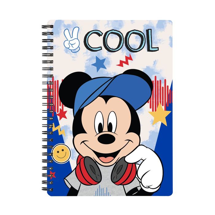 3666311008134-Cahier de textes Mickey - 18 x 22 cm - Bagtrotter--0