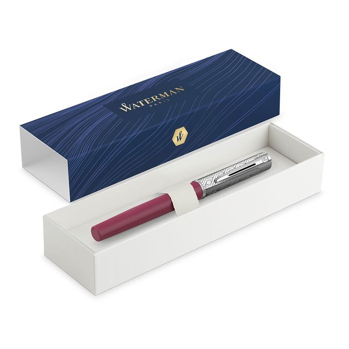 3026981744709-Waterman - Stylo plume Allure Deluxe rose - pointe fine--1