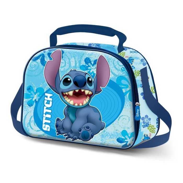 8445118047288-Lilo et Stitch Aloha - Sac à goûter 3D - 1 compartiment - Karactermania--0