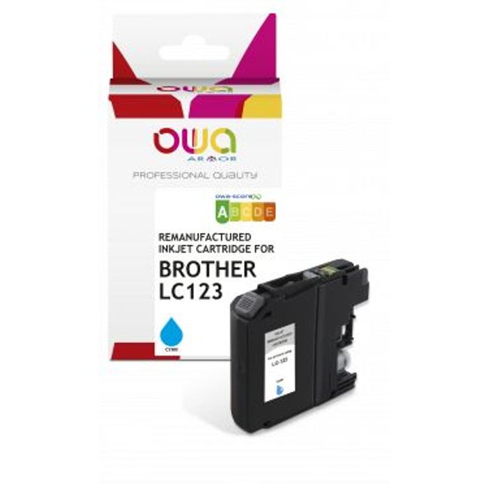 3112539783884-Cartouche compatible Brother LC123 - cyan - Owa--0