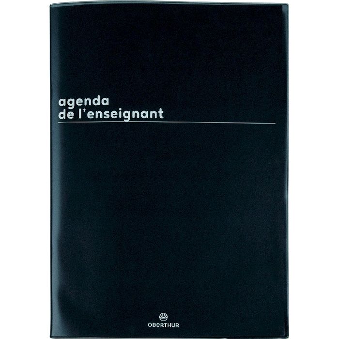 3664447149943-Agenda de l'Enseignant Boréal - 21,5 x 30 cm - noir - Oberthur--0