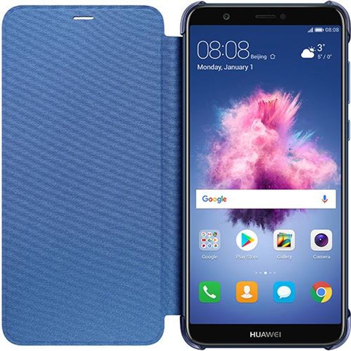 6901443208395-Huawei - porte folio pour Huawei P Smart - bleu--3