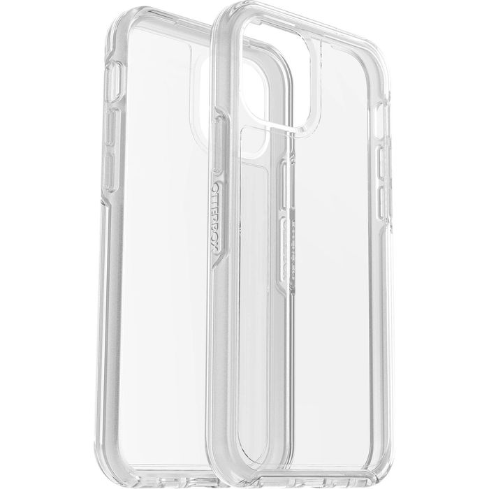 5060475907339-OtterBox Symmetry Series Clear - coque de protection pour iPhone 12, 12 Pro - transparent--0