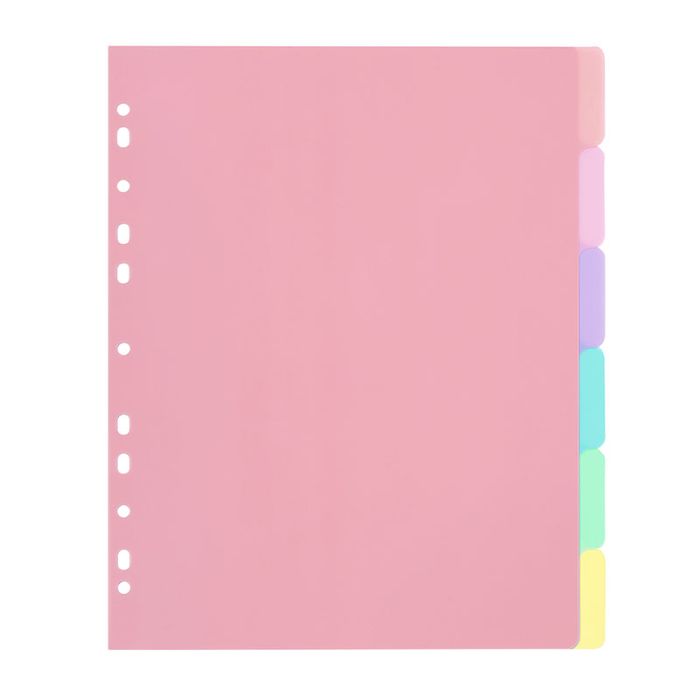 3135251531151-Viquel Rainbow Pastel - Intercalaire 6 positions - A4 Maxi--3