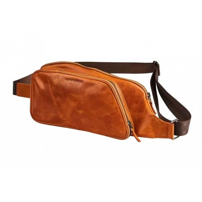 5413082194973-Maverick - Sac bandoulière porté travers cuir - cognac--0