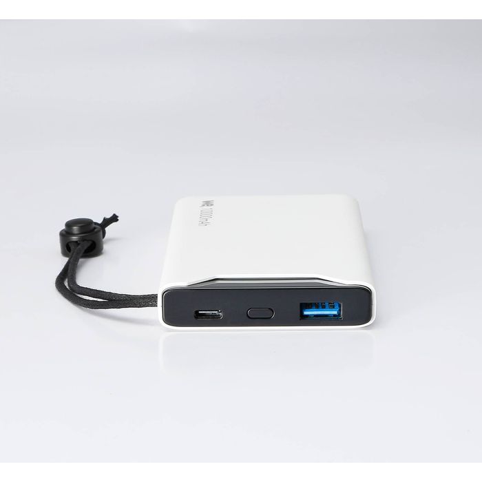 3304490427925-We - Powerbank / batterie de secours - 10000 mAh -  port USB-A +1 port USB-C / 18W - blanc--2