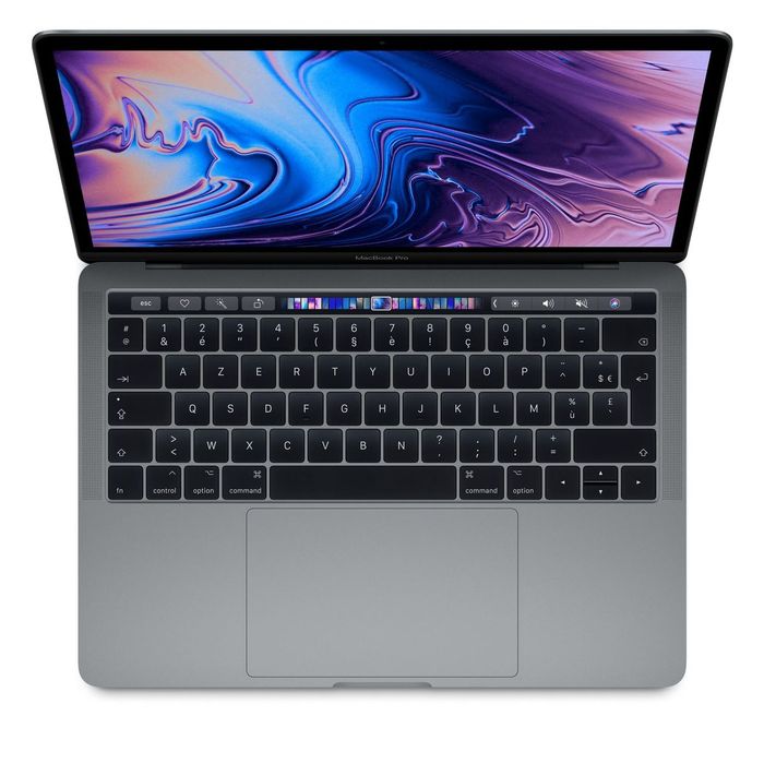 3700892040173-Apple MacBook Pro with Touch Bar - MacBook 13,3" (2019) - reconditionné grade A (très bon état) - Core i5 - 8 Go RAM - 256 Go SS--0