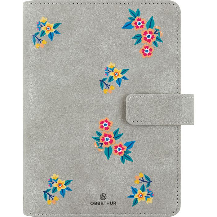 3664447160009-Organiseur Mexico - 14 x 18,5 cm - gris - Oberthur--0