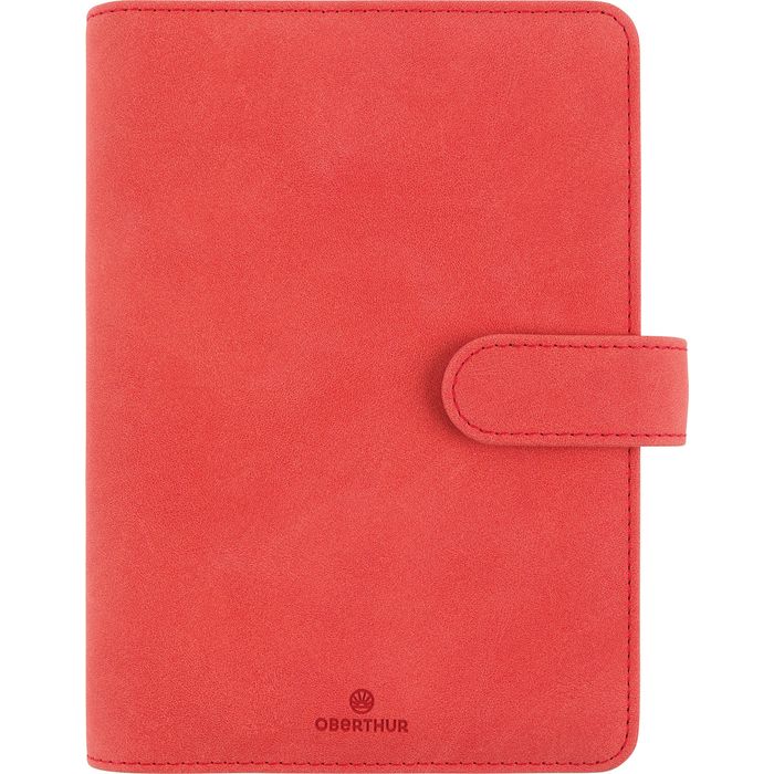 3664447159942-Organiseur Ramatuelle - 19 x 23 cm - corail - Oberthur--0