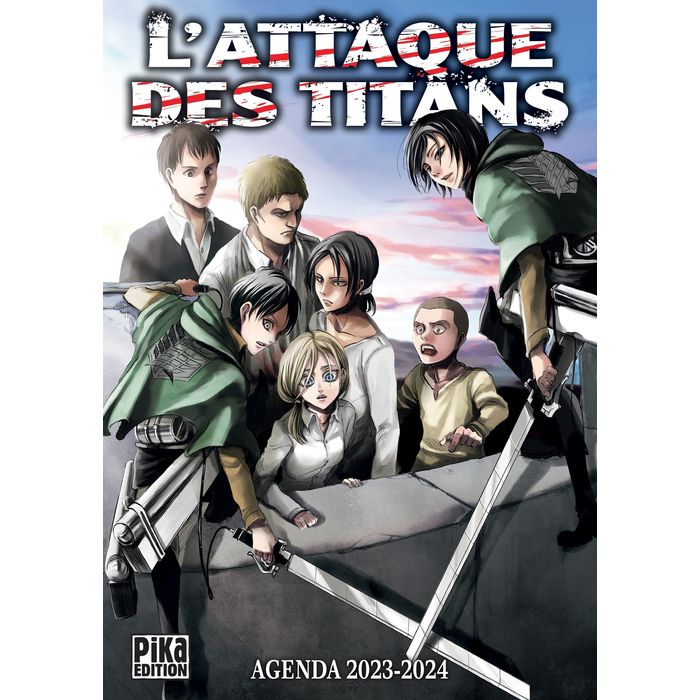 9782811681319-Agenda L'attaque des titans - 1 jour par page - 12 x 17 cm--0