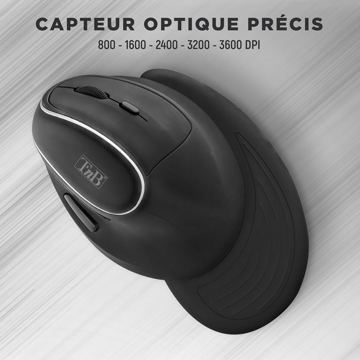 3303170113974-T'nB - Souris sans fil ergonomique - pour droitier - noir--7