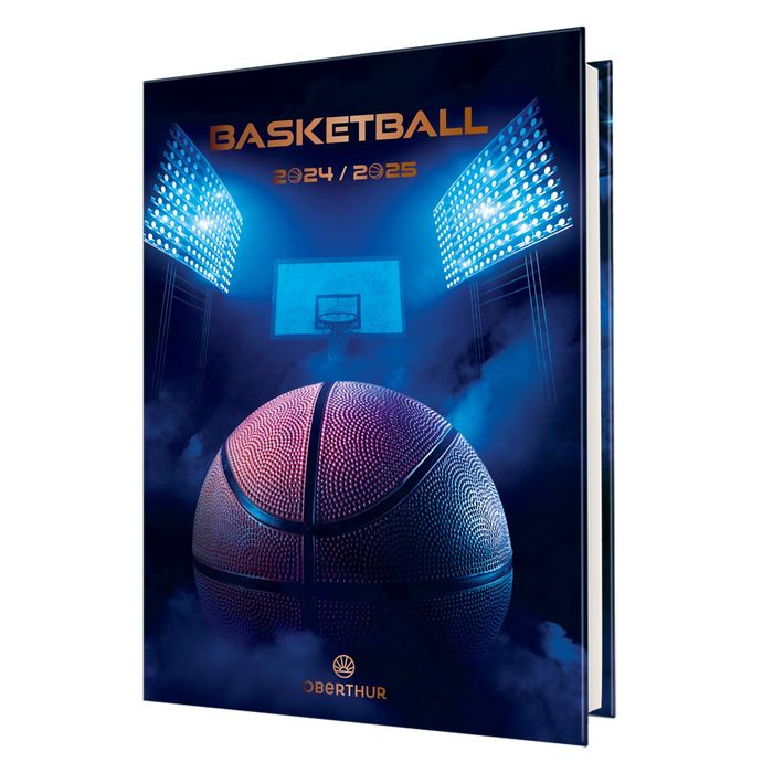 3664447170909-Agenda Basket terrain - 1 jour par page - 12,5 x 17,5 cm - Oberthur--0