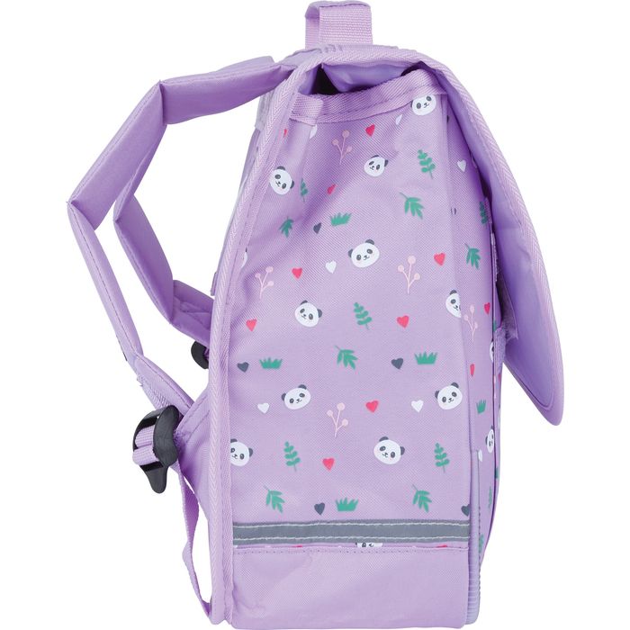 3664447172330-Cartable maternelle Doudou - 32 cm - 1 compartiment - éléphant ou panda - Oberthur--2