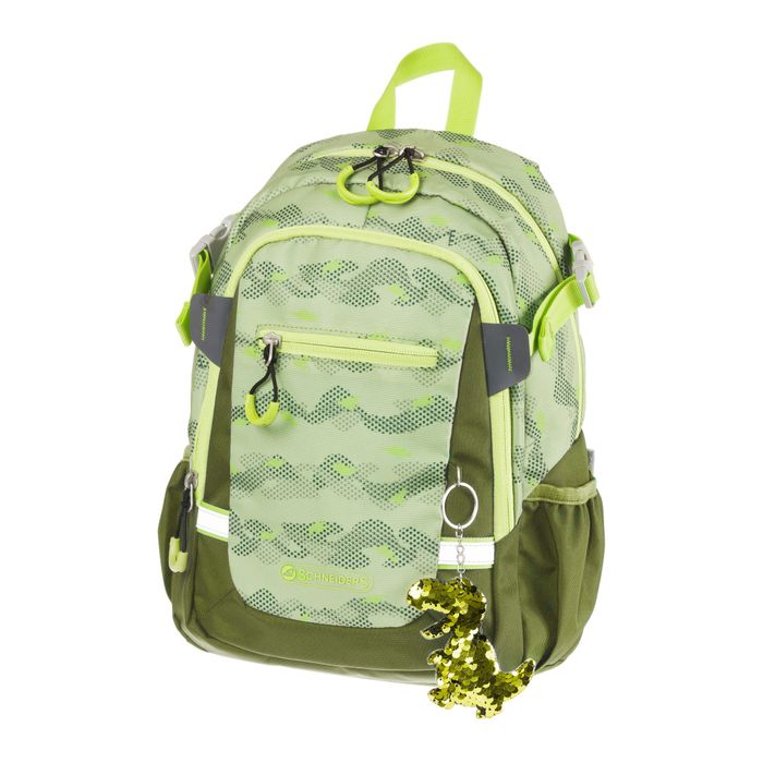 9002638227263-Sac à dos maternelle Walker Rhino - 2 compartiments - vert olive - Carpentras--0