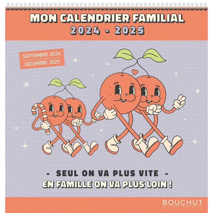 3592930023817-Calendrier familial - grille mensuel - 30 x 30 cm  - Bouchut--0