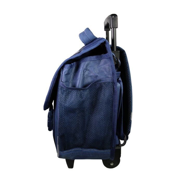 3666311021546-Cartable à roulettes Lili Lou - 2 compartiments - bleu - Bagtrotter--1