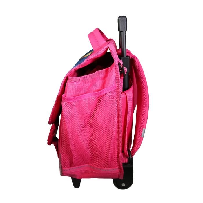 3666311022338-Cartable à roulettes Rainbow High - 2 compartiments - multicolore - Bagtrotter--1