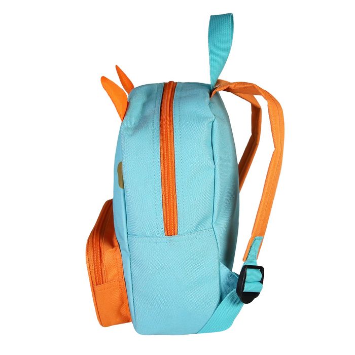 3666311024387-Sac goûter maternelle Kids - 1 compartiment - bleu - Bagtrotter--1