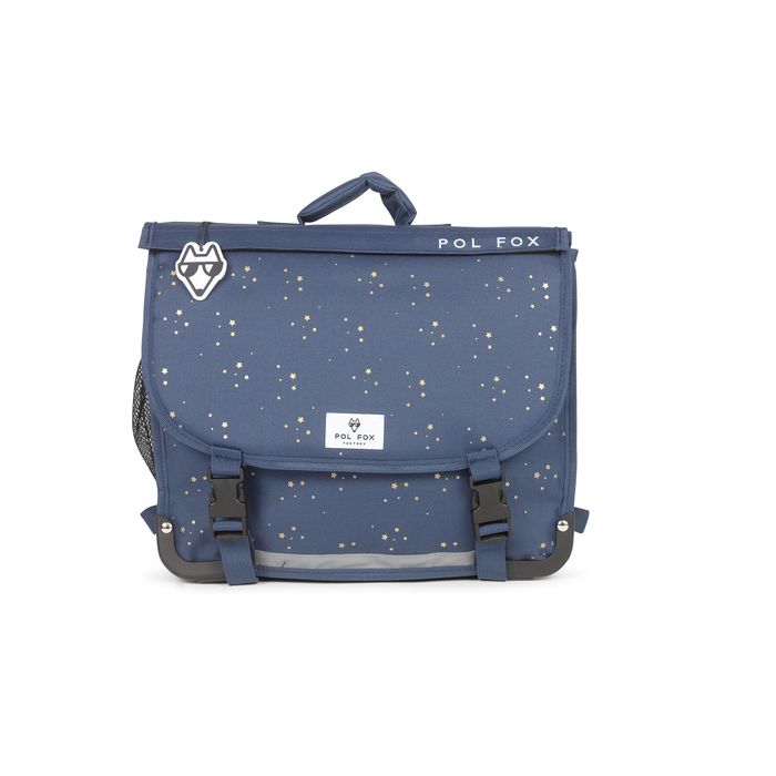 3663842008275-Cartable réversible Star Blue - 41 cm - 2 compartiments - bleu - Pol Fox--2